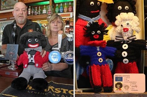 Essex pub owner REFUSES to remove Golliwog dolls after complaints | Daily Star