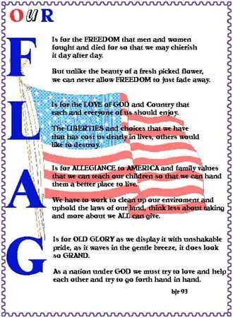 flag day poems old glory quotes flag hoisting speech pro flag burning quotes flag idioms flag ...