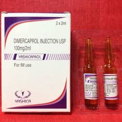 Dimercaprol Injections - Dimercaprol Drugs and Dimercaprol Medicine