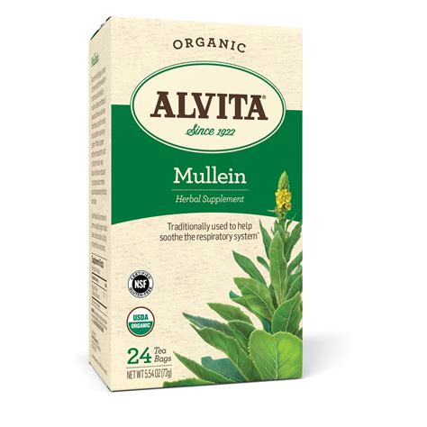 Mullein Leaf Herbal Tea Brands