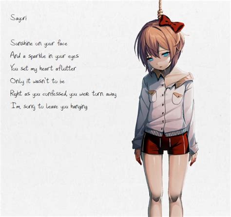 Sayori, An acrostic poem (1/4) : r/DDLC