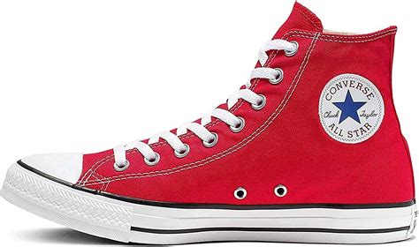 Converse All Star Hi Men's Shoes Red m9621 (4.5 M US) : Amazon.com.mx ...