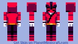 Power Rangers Samurai - Red Ranger Minecraft Skin