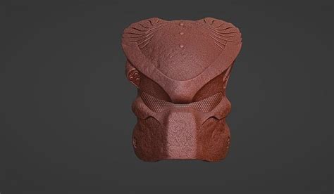 AvP Ancient Predator Bio Mask 3D model 3D printable | CGTrader