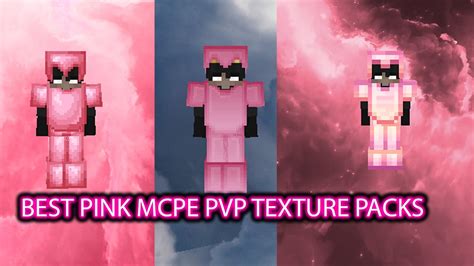 Best Pink Mcpe Pvp Texture Packs - YouTube