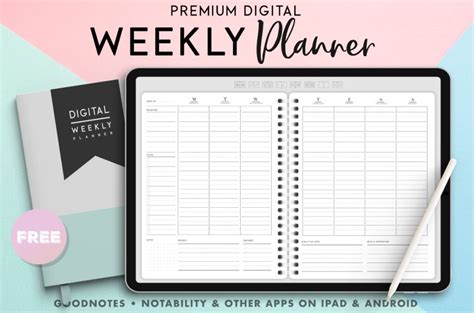 Paper Digital Weekly Planner Calendars & Planners chasecreek.com