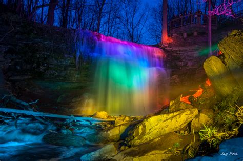 Great Falls Illumination April 23, 2016 - City of Waterfalls