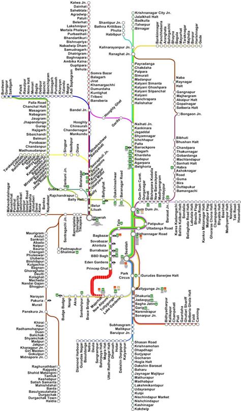 Kolkata Local Train Map – Verjaardag Vrouw 2020