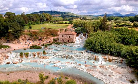 Terme di Saturnia - Saturnia thermal springs and spa in the Alta Maremma