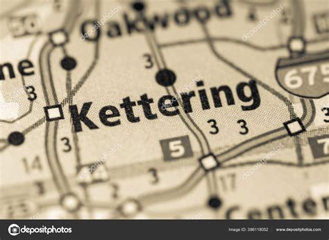 Kettering Ohio Usa Map Stock Photo by ©aliceinwonderland2020 386118052