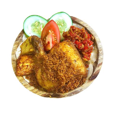 Chicken with Grated Coconut (Ayam Serundeng) – Ayam Penyet President