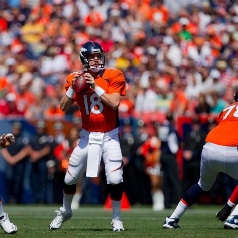 Peyton Manning: What to Expect from New Broncos QB in Opener vs ...