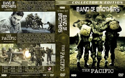 Band of Brothers / The Pacific - TV DVD Custom Covers - Brothers-Pacific :: DVD Covers