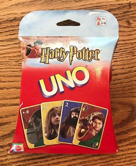 MATTEL HARRY POTTER UNO CARD GAME SEALED 2002 MATTEL | #1927682671