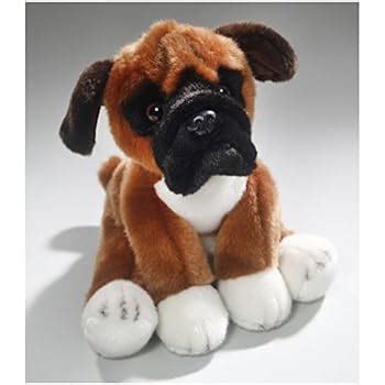 Amazon.com: Carl Dick Boxer Dog 10 inches, 25cm, Plush Toy, Soft Toy, Stuffed Animal 3344: Toys ...