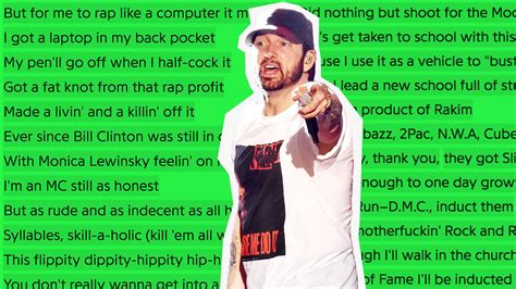 Eminem Rap God Lyrics