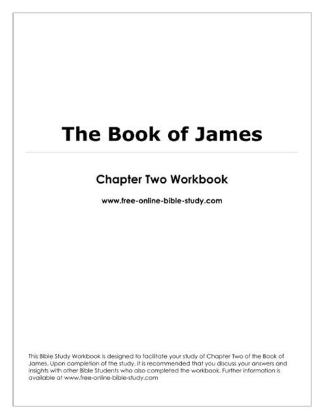 Bible study book of james chapter 1 - tabbilla