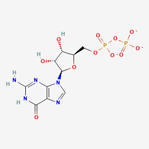 Guanosine-diphosphate | C10H12N5O11P2-3 | CID 135398618 - PubChem