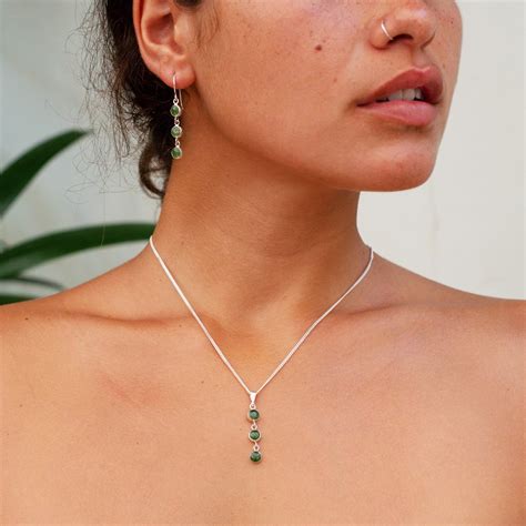 Three Muses Pounamu Necklace - Jewellery at The Vault NZ - NZ