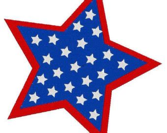 red white blue stars clipart - Clip Art Library