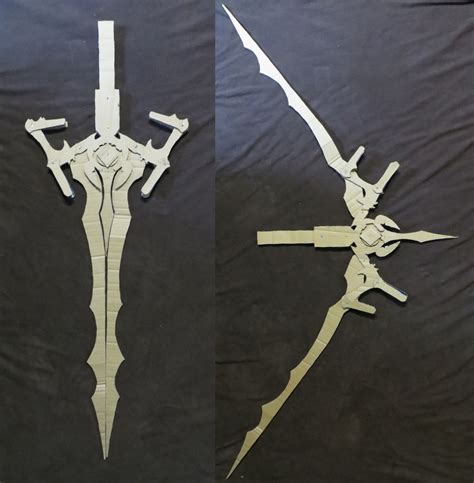 Serah's Bow-Blade (FFXIII-2) cardboard version by Chocobogirl12 on DeviantArt