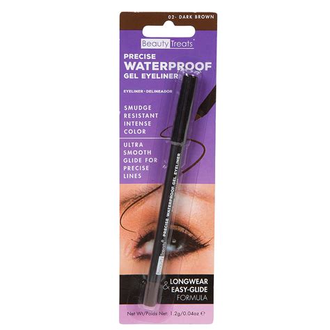 843-02 - PRECISE WATERPROOF GEL EYELINER (DARK BROWN) – www.beauty ...