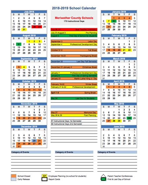 Marion County Public School Calendar 2022 - Schoolcalendars.net