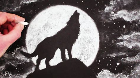 10 Most Popular Wolf Howling At The Moon Drawing FULL HD 1080p For PC ...