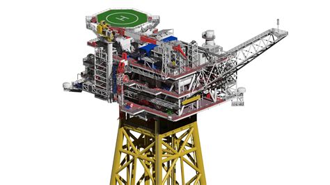 Fixed platform (oil rig) 3D Model $150 - .fbx .unknown .obj .max - Free3D