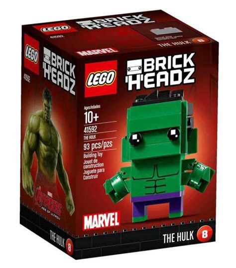 2017 LEGO Marvel Brick Headz Figures Sets Revealed & Photos! - Marvel Toy News