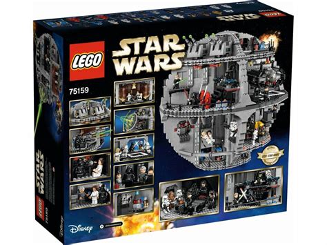 LEGO Star Wars Death Star 75159 Space Station Building Kit With Star ...