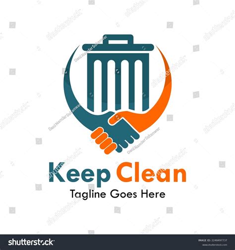 Keep Clean Logo Template Illustration Stock Vector (Royalty Free) 2248497737 | Shutterstock