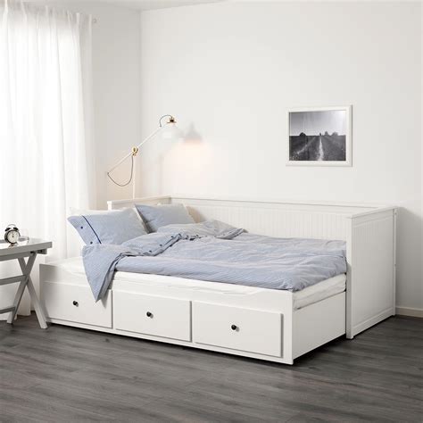 HEMNES 80/160x200cm krevet na razvlacenje, bijela