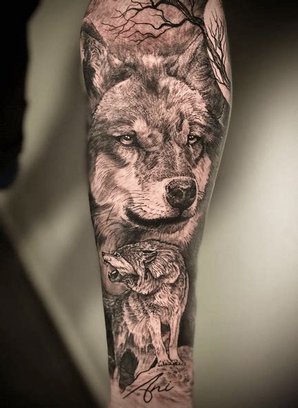 Update more than 139 werewolf tattoo sleeve best - in.starkid.edu.vn