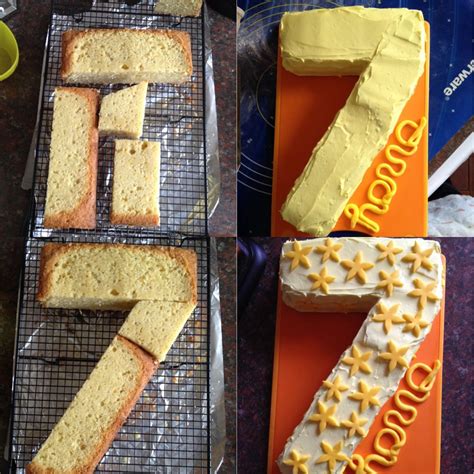 How To Cut A Number 7 Cake | Images and Photos finder