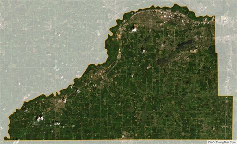 Map of Scott County, Minnesota - Địa Ốc Thông Thái