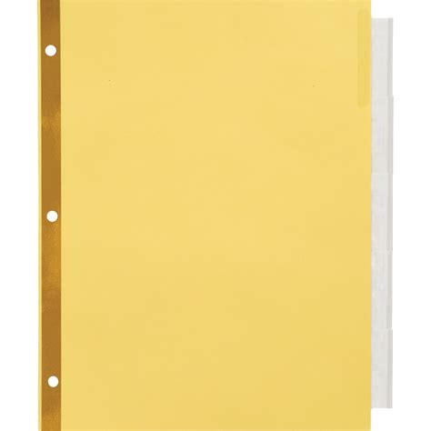 Avery® Office Essentials Big Tab Insertable Dividers - Insertable Tab Index Dividers | Avery