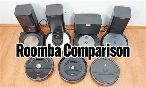 Roomba Comparison: 614 vs 675 vs 690 vs E5 vs 960 vs 980 vs I3 vs I7 vs S9