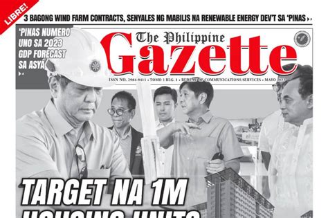 Palace launches free newspaper 'The Philippine Gazette' – Filipino News