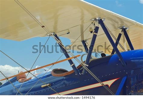 Cockpit Boeing Stearman Biplane Stock Photo (Edit Now) 1494176