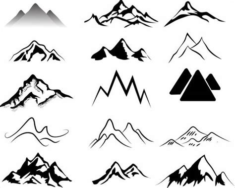 FREE 8+ Mountain Silhouettes in Vector EPS | AI