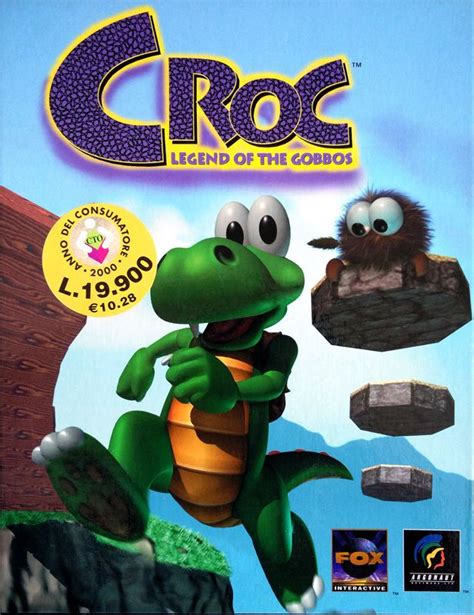 Croc: Legend of the Gobbos (1997) box cover art - MobyGames