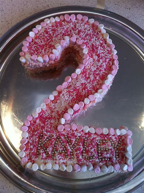 Kids love Cake: Number 2 Cake for Girl