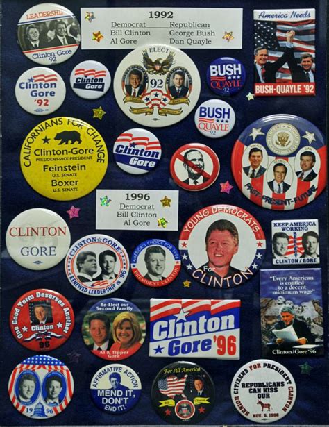 1992 1996 political | Campaign buttons, Funny buttons, Funny pinback button