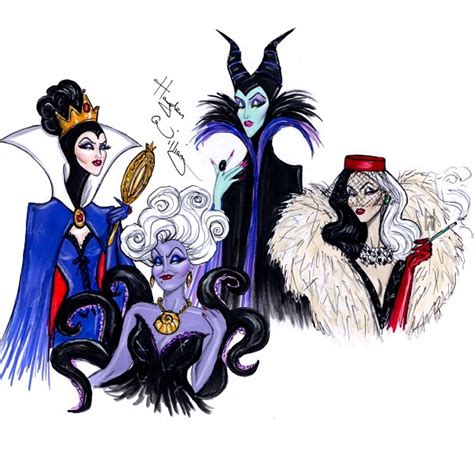 Disney Villains Drawing at GetDrawings | Free download