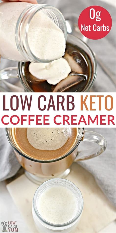 Keto Coffee Creamer - Easy Sugar-Free Recipe - Low Carb Yum