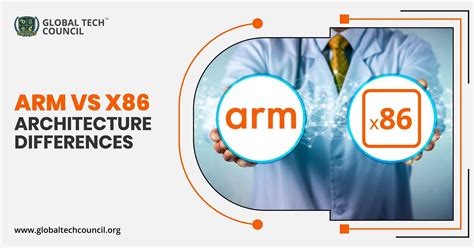 ARM vs x86 architecture differences