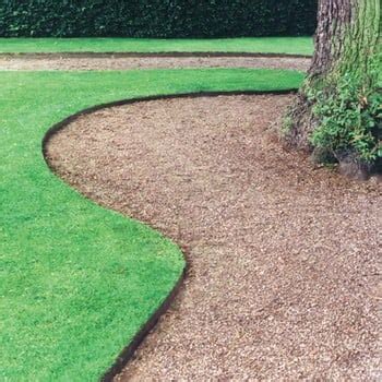 Everedge Brown Flexible Steel Lawn Edging - Harrod Horticultural (UK)
