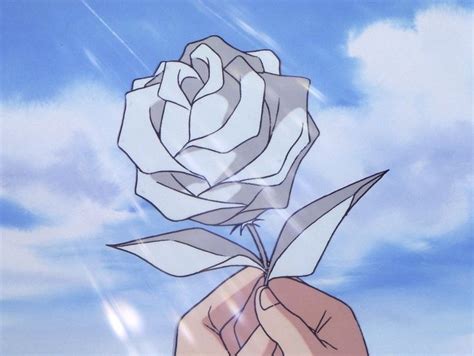 anime rose by parisnina | Redbubble | Blue anime, Aesthetic anime, Rosé anime