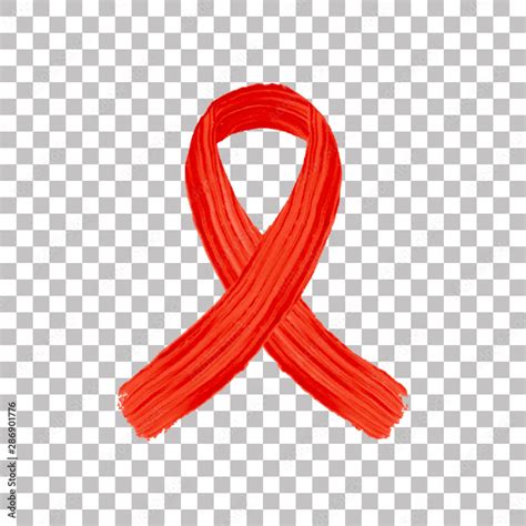 Red ribbon.Red ribbon aids icon.Red ribbon aids symbol.Red ribbon aids sign Stock Vector | Adobe ...